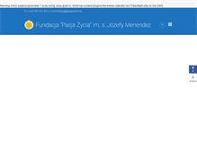 Tablet Screenshot of pasjazycia.org